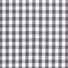 Baumwollstoff Vichykaro 1 cm – perlgrau/weiss,  thumbnail number 1