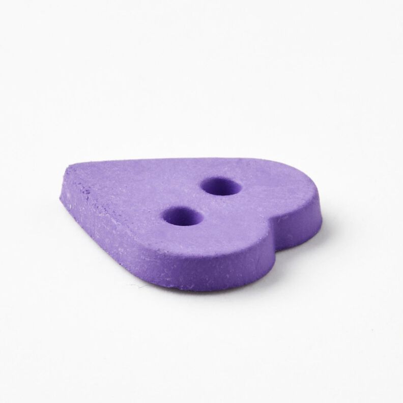 Herzknopf [Ø 15 mm] – lavendel,  image number 2