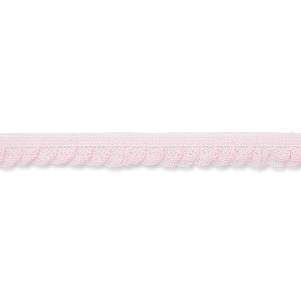 Elastische Rüsche [15 mm] – rosa,  image number 2