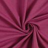 Leichter French Terry Uni – bordeauxrot,  thumbnail number 1
