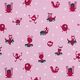 Baumwolljersey Monsterspielplatz | PETIT CITRON – rosa/beere,  thumbnail number 1