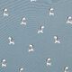 Baumwolljersey lustiges Zebra – blaugrau,  thumbnail number 1