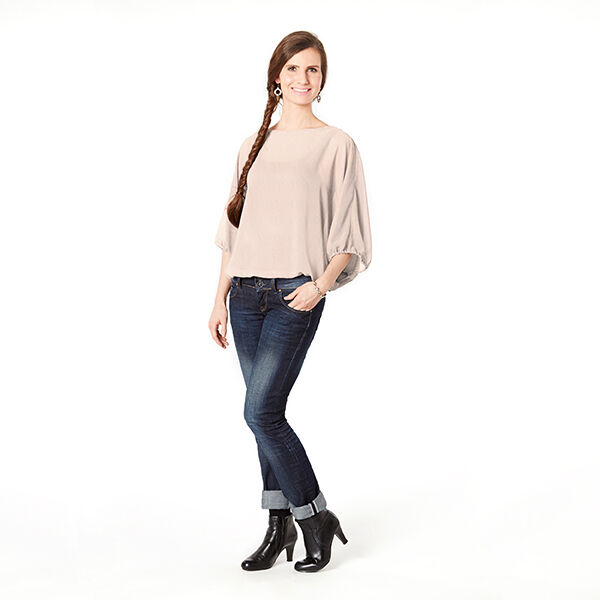 Chiffon Punkte Glitzer – rosé, image number 6