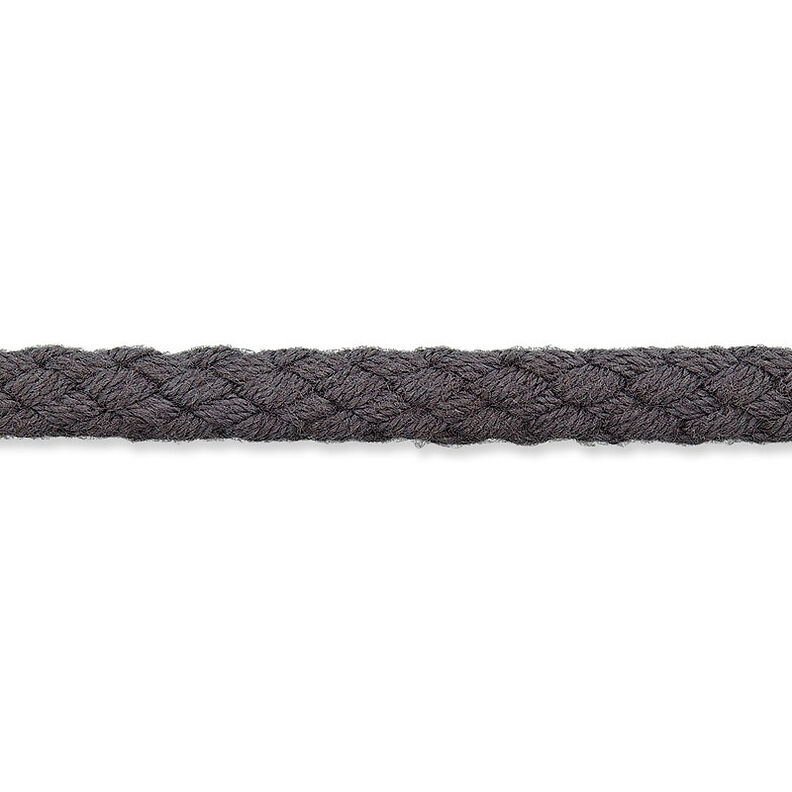 Baumwollkordel [Ø 5 mm] – dunkelgrau,  image number 1