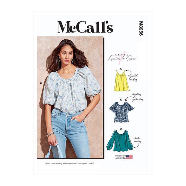 Tops | McCalls 8256 | OneSize, image number 1