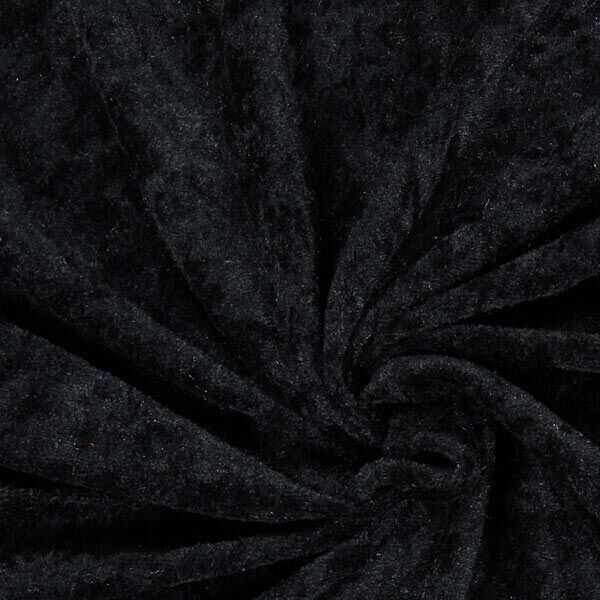 Pannesamt - schwarz