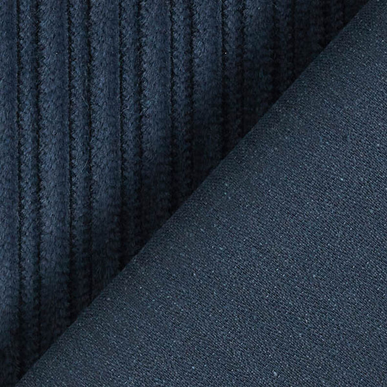 Fancy Cord breit und schmal – marineblau,  image number 3