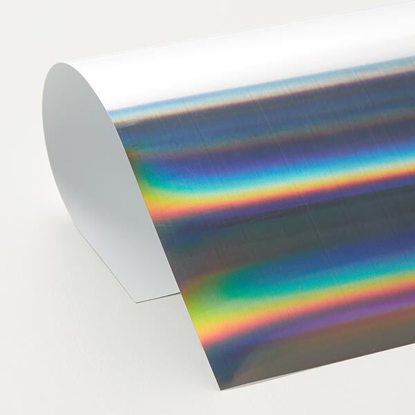 Bügelfolie Glossy Holoflex Din A4 – silber, image number 4