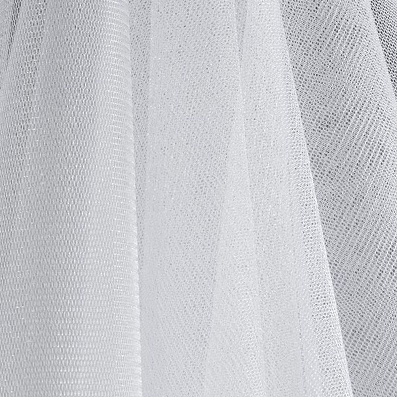 Schimmer-Tüll – weiss,  image number 4