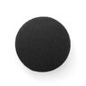 Bezogener Knopf Gloss – schwarz,  thumbnail number 1