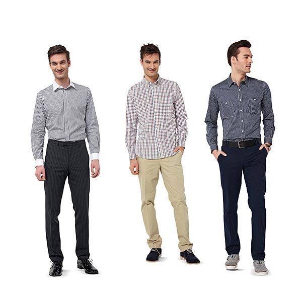 Herrenhemd | Burda 6874 | 44-60, image number 6