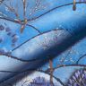 Dekostoff Halbpanama Digitaldruck Landschaft Winter – hellblau/nachtblau,  thumbnail number 2