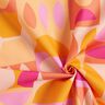 Dekostoff Halbpanama bunte Variationen – hellgelb/pastellviolett,  thumbnail number 3