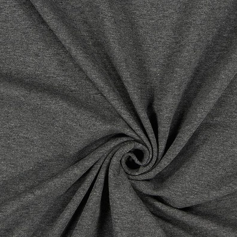 Leichter French Terry Melange – anthrazit,  image number 1