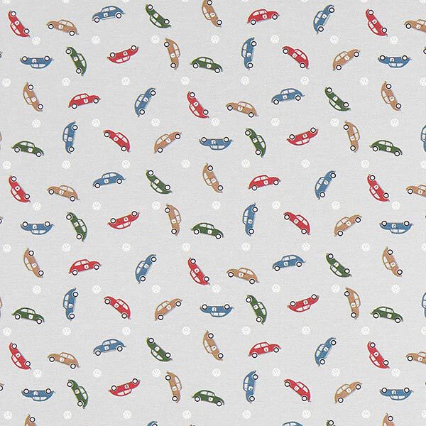 Dekostoff Halbpanama VW Mini Käfer – silbergrau