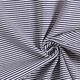 Bündchen Schlauchware schmale Ringel – marineblau/weiss,  thumbnail number 3