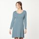 Rippenjersey uni – taubenblau,  thumbnail number 8