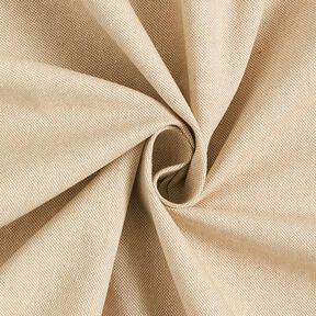 Dekostoff Halbpanama Chambray recycelt – beige, 