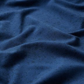 French Terry Kombistoff Sprenkel | Glitzerpüppi – marineblau, 