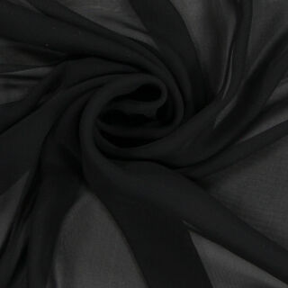 Chiffon – schwarz, 