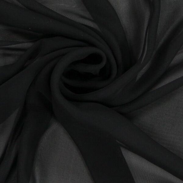 Chiffon – schwarz, image number 2