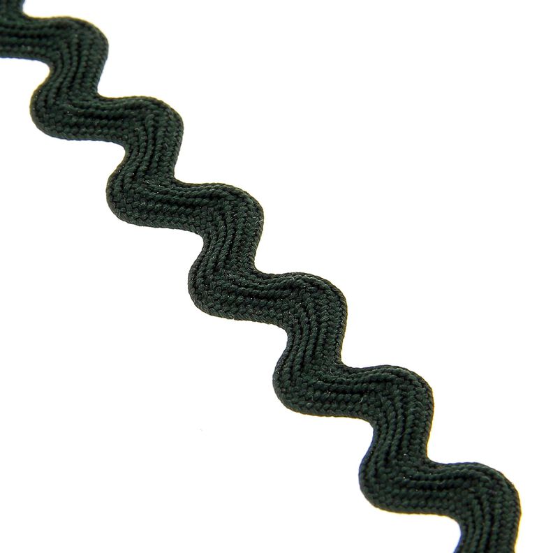 Zackenlitze [12 mm] – dunkelgrün,  image number 1
