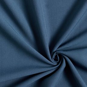 Viskose Twill Stretch Uni &ndash; ozeanblau, 