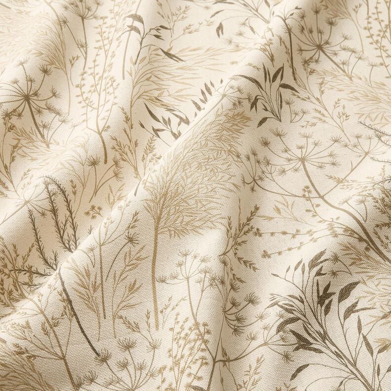 Halbpanama zarte Gr&auml;ser &ndash; natur/beige,  image number 2