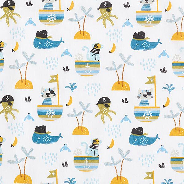 Stoffpaket Popeline Baby – blau, image number 10