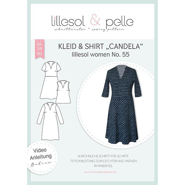 Kleid / Shirt Candela | Lillesol & Pelle No. 55 | 34-50,  image number 1