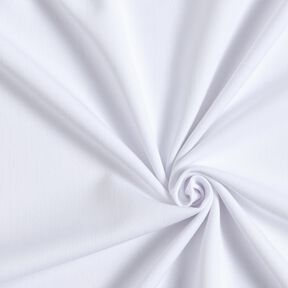 Viskose Twill Stretch Uni &ndash; weiss, 