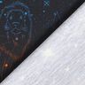 Baumwolljersey Lizenzstoff Wappentiere Sternbilder Harry Potter | Warner Bros. – schwarz,  thumbnail number 4