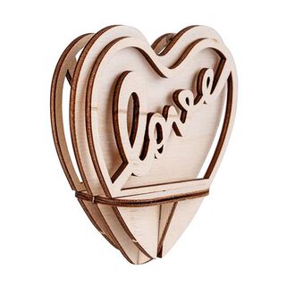 Holz Steckteile Love Set [ 5teilig ] | Rayher – natur, 