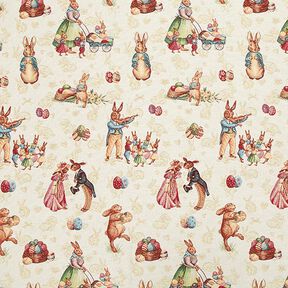 Jacquard Gobelin Osterhasen-Familie, 