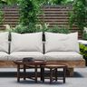 Outdoorstoff Canvas feine Struktur – nebelgrau,  thumbnail number 5