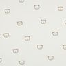 Waffeljersey Bärchen | Poppy Fabrics – wollweiss/rehbraun,  thumbnail number 1