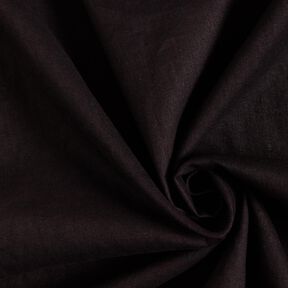 Leichter Leinen-Mix vorgewaschen – schwarz, 
