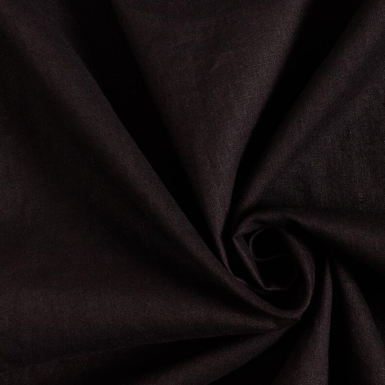 Leichter Leinen-Mix vorgewaschen – schwarz,  image number 1