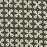 Chiffon Kreise und Rauten – schwarz/wollweiss,  thumbnail number 1