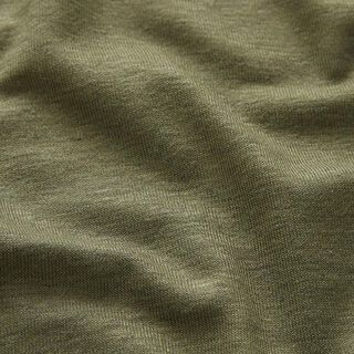 Leichter Viskosejersey Uni – oliv, 