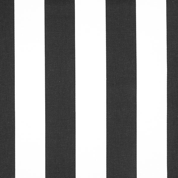 Baumwollköper Streifen – schwarz/weiß,  image number 1