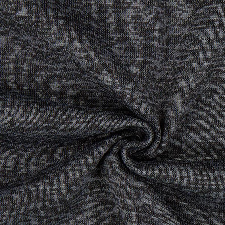 Strickfleece – anthrazit,  image number 1