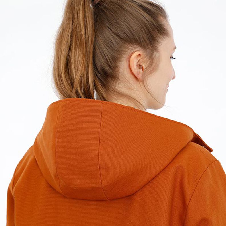 FRAU KARO gefütterter Kapuzenparka mit aufgesetzten Taschen | Studio Schnittreif | XS-XXL,  image number 4