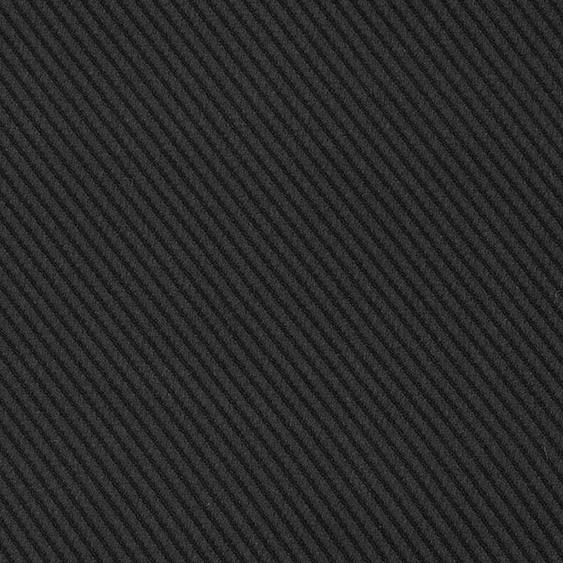 Kostümstoff diagonale Struktur – schwarz,  image number 1