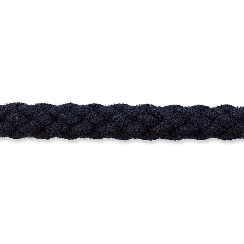Baumwollkordel [Ø 7 mm] – nachtblau,  image number 1