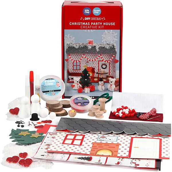 DIY-Set Weihnachtliches Puppenzimmer, image number 1