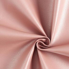Lederimitat Metallic – altrosa, 
