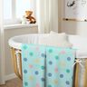 Kuschelfleece bunte Punkte – mint,  thumbnail number 6