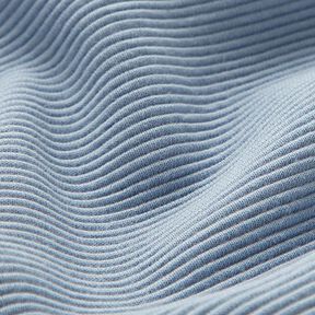 Ottoman-Rippenjersey Uni – hellblau, 