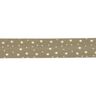 Schrägband Sterne Bio-Baumwolle [20 mm] – khaki,  thumbnail number 1
